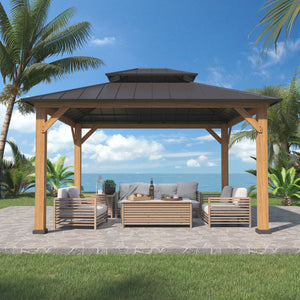 Wood Frame Gazebo