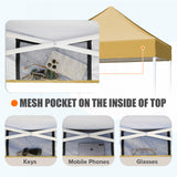 5x5 Pop Up Canopy Tent Instant Straight Leg  Outdoor Canopy Easy Set-up