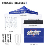 10x10 Alpine Custom Commercial Canopy High Peak Frame,CLICK TO CONFIGURE - Package Prices Start at $629.99 - Eagle Peak Custom Canopy Tent