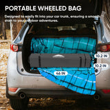 10x10 Commercial Canopy with Gable Roof, White - Eagle Peak Custom Canopy Tent