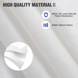 10x10 Commercial Canopy with High Peak, White - Eagle Peak Custom Canopy Tent