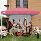 10x10 Commercial Pop up Canopy with 1 Sidewall - Eagle Peak Custom Canopy Tent