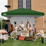 10x10 Commercial Pop up Canopy with 1 Sidewall - Eagle Peak Custom Canopy Tent