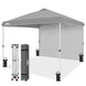10x10 Commercial Pop up Canopy with 1 Sidewall - Eagle Peak Custom Canopy Tent
