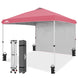 10x10 Commercial Pop up Canopy with 1 Sidewall - Eagle Peak Custom Canopy Tent