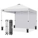10x10 Commercial Pop up Canopy with 1 Sidewall - Eagle Peak®