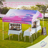 10x10 Custom Commercial Canopy with Gable Roof, CLICK TO CONFIGURE - Package Prices Start at $489.99 - Eagle Peak Custom Canopy Tent