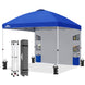 10x10 ft Pop Up Canopy Tent with Sidewall - Eagle Peak Custom Canopy Tent