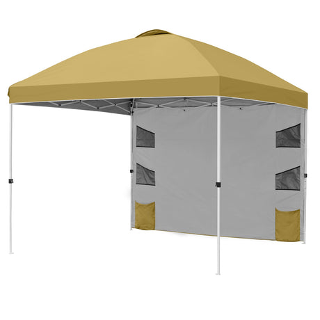 10x10 ft Pop Up Canopy Tent with Sidewall - Eagle Peak Custom Canopy Tent