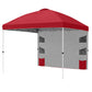 10x10 ft Pop Up Canopy Tent with Sidewall - Eagle Peak Custom Canopy Tent