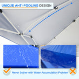 10x10 ft Pop Up Canopy Tent with Sidewall - Eagle Peak Custom Canopy Tent