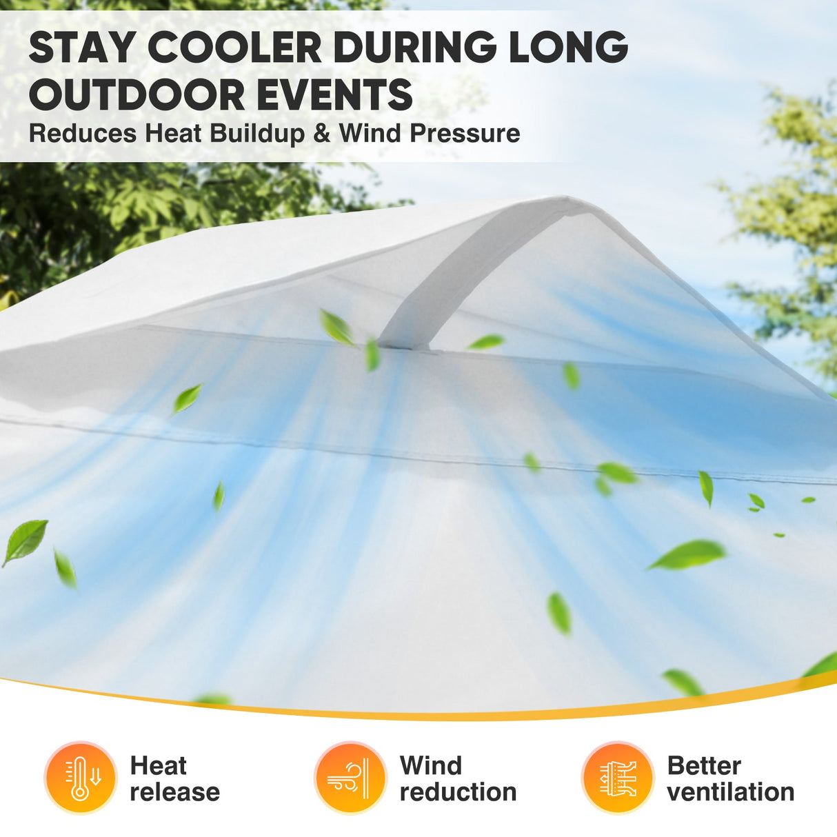 10x10 Pop Up Canopy Tent - Eagle Peak