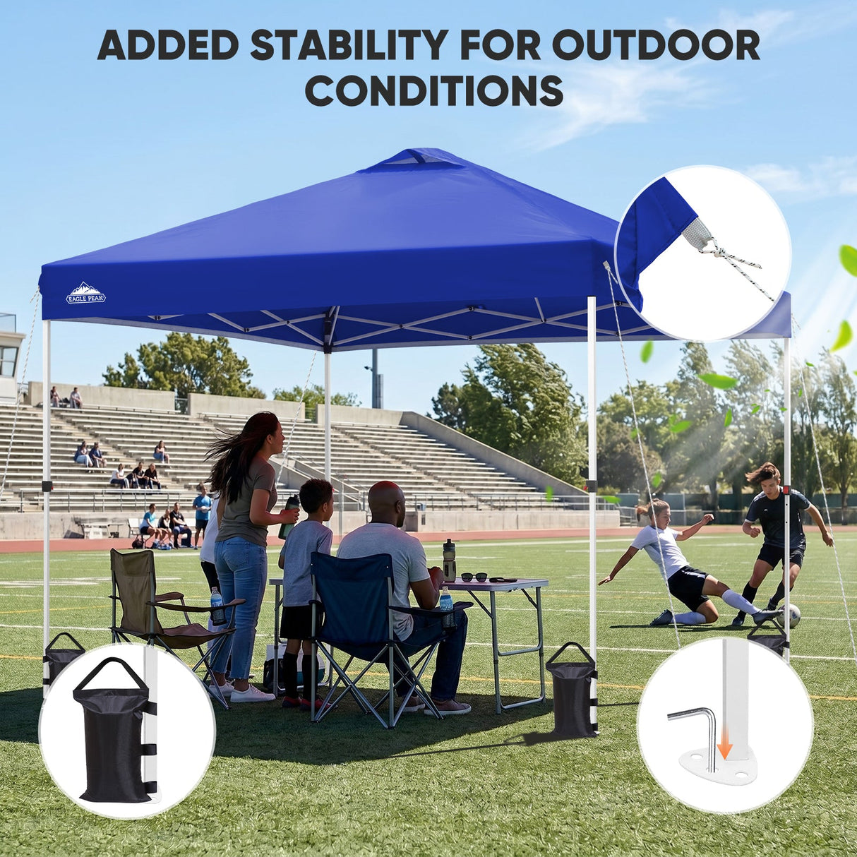 10x10 Pop Up Canopy Tent - Eagle Peak