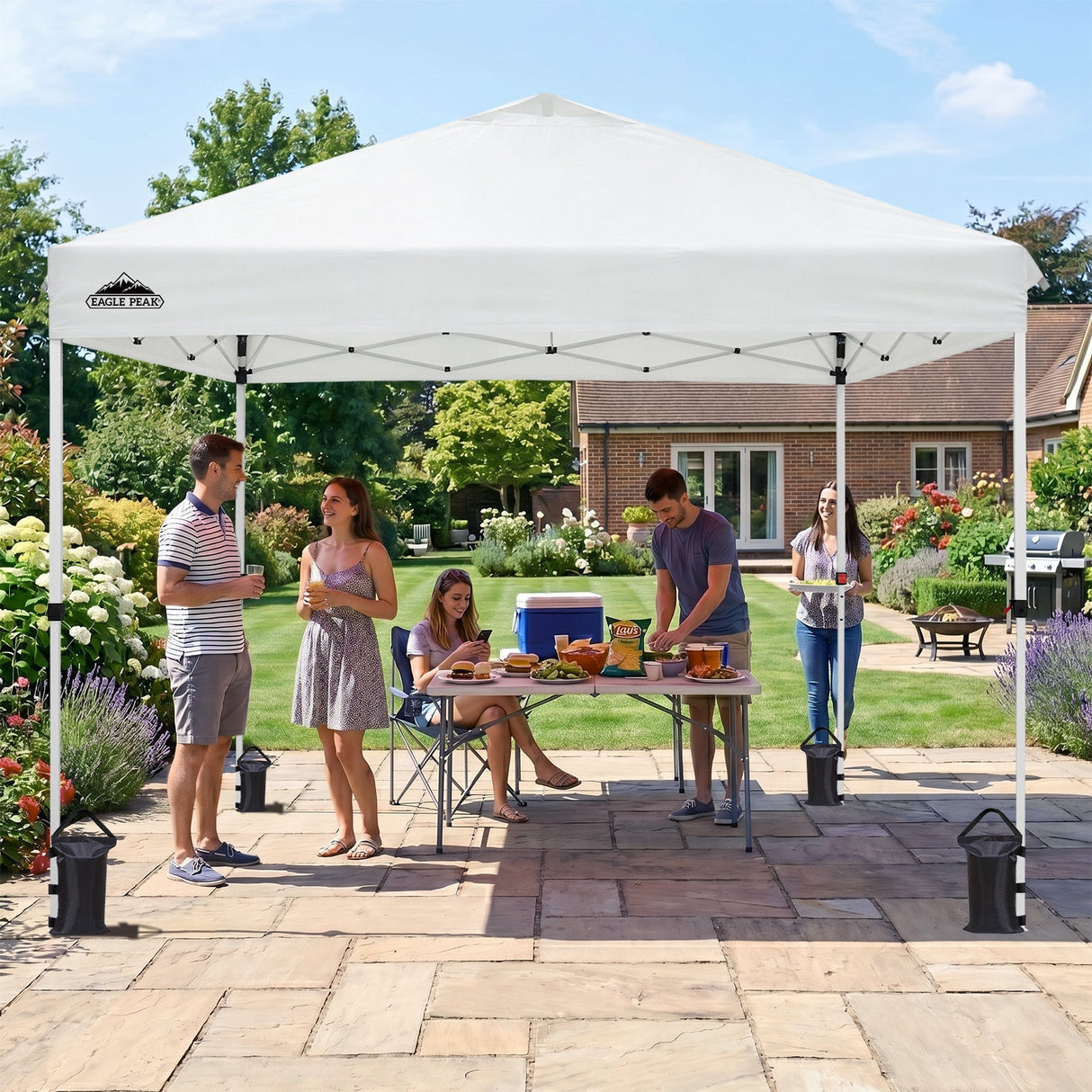 10x10 Pop Up Canopy Tent - Eagle Peak