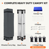 10x10 Pop Up Canopy Tent - Eagle Peak