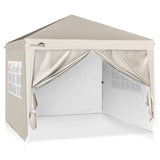 10x10 Pop Up Canopy Tent with 4 Side Walls - Eagle Peak Custom Canopy Tent