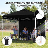 10x10 Pop Up Canopy Tent with One Sidewall - Eagle Peak