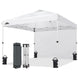 10x10 Pop Up Canopy Tent with One Sidewall - Eagle Peak