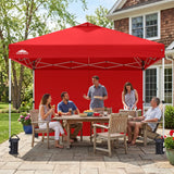 10x10 Pop Up Canopy Tent with One Sidewall - Eagle Peak