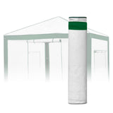 10X10 Replacement Top cover of Walk in Greenhouse with Polyester Reinforced Corners - Eagle Peak Custom Canopy Tent