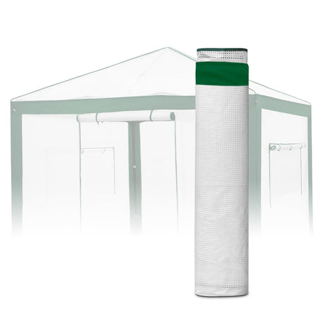 10X10 Replacement Top cover of Walk in Greenhouse with Polyester Reinforced Corners - Eagle Peak Custom Canopy Tent