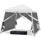 10x10 Slant Leg Easy Setup Pop Up Canopy Tent - Eagle Peak®