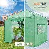 10x10 Walk In Pop Up Greenhouse - Eagle Peak