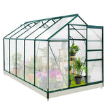 10x6x7 Polycarbonate and Aluminum Walk - in Greenhouse - Eagle Peak Custom Canopy Tent