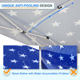 12x12 Commercial Heavy Duty Pop up Canopy with 1 Sidewall - Eagle Peak Custom Canopy Tent