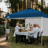 12x12 Commercial Heavy Duty Pop up Canopy with 1 Sidewall - Eagle Peak Custom Canopy Tent