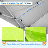 12x12 ft Pop Up Canopy Tent - Eagle Peak Custom Canopy Tent