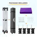 12x12 ft Pop Up Canopy Tent - Eagle Peak Custom Canopy Tent