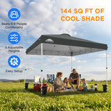 12x12 ft Pop Up Canopy Tent - Eagle Peak