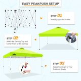 12x12 ft Pop Up Canopy Tent - Eagle Peak Custom Canopy Tent