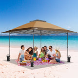 13x13 Straight Leg Pop Up Canopy Tent with 169 sqft of Shade - Eagle Peak Custom Canopy Tent