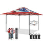 13x13 Straight Leg Pop Up Canopy Tent with 169 sqft of Shade - Eagle Peak®