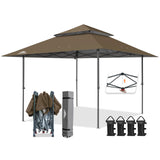 13x13 Straight Leg Pop Up Canopy Tent with 169 sqft of Shade - Eagle Peak Custom Canopy Tent