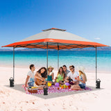 13x13 Straight Leg Pop Up Canopy Tent with 169 sqft of Shade - Eagle Peak Custom Canopy Tent