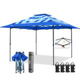 13x13 Straight Leg Pop Up Canopy Tent with 169 sqft of Shade - Eagle Peak®