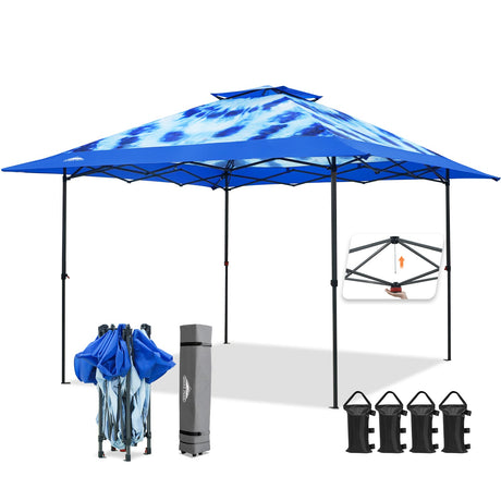 13x13 Straight Leg Pop Up Canopy Tent with 169 sqft of Shade - Eagle Peak®