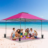 13x13 Straight Leg Pop Up Canopy Tent with 169 sqft of Shade - Eagle Peak Custom Canopy Tent