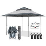 13x13 Straight Leg Pop Up Canopy Tent with 169 sqft of Shade - Eagle Peak Custom Canopy Tent