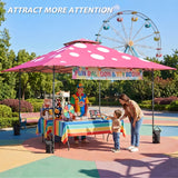 13x13 Straight Leg Pop Up Canopy Tent with 169 sqft of Shade - Eagle Peak®