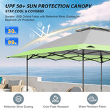 13x13 Straight Leg Pop Up Canopy Tent with 169 sqft of Shade - Eagle Peak Custom Canopy Tent