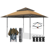 13x13 Straight Leg Pop Up Canopy Tent with 169 sqft of Shade - Eagle Peak Custom Canopy Tent