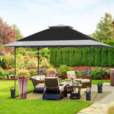 13x13 Straight Leg Pop Up Canopy Tent with 169 sqft of Shade - Eagle Peak Custom Canopy Tent