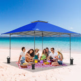 13x13 Straight Leg Pop Up Canopy Tent with 169 sqft of Shade - Eagle Peak Custom Canopy Tent