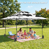 13x13 Straight Leg Pop Up Canopy Tent with 169 sqft of Shade - Eagle Peak®