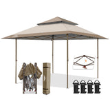 13x13 Straight Leg Pop Up Canopy Tent with 169 sqft of Shade - Eagle Peak Custom Canopy Tent