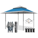 13x13 Straight Leg Pop Up Canopy Tent with 169 sqft of Shade - Eagle Peak Custom Canopy Tent